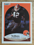 1990 Fleer #53 Tim Manoa