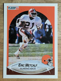 1990 Fleer #55 Eric Metcalf