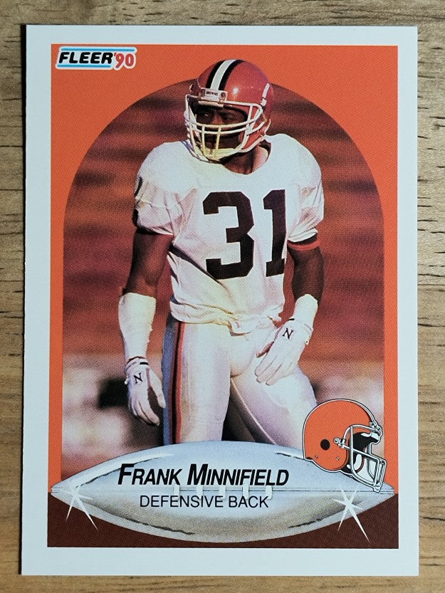 1990 Fleer #56 Frank Minnifield