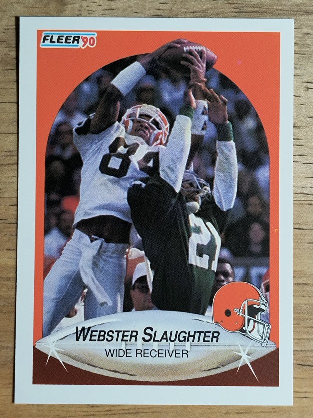 1990 Fleer #58 Webster Slaughter
