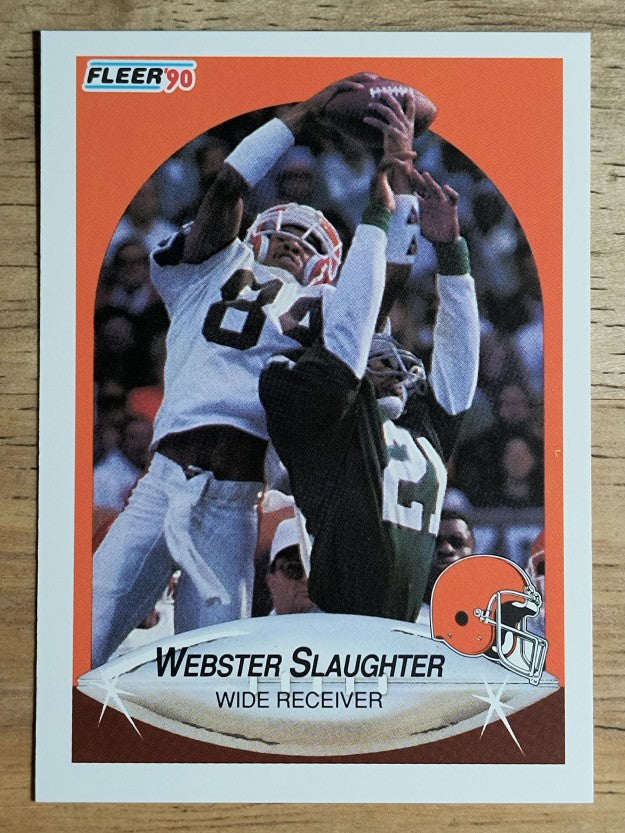 1990 Fleer #58 Webster Slaughter
