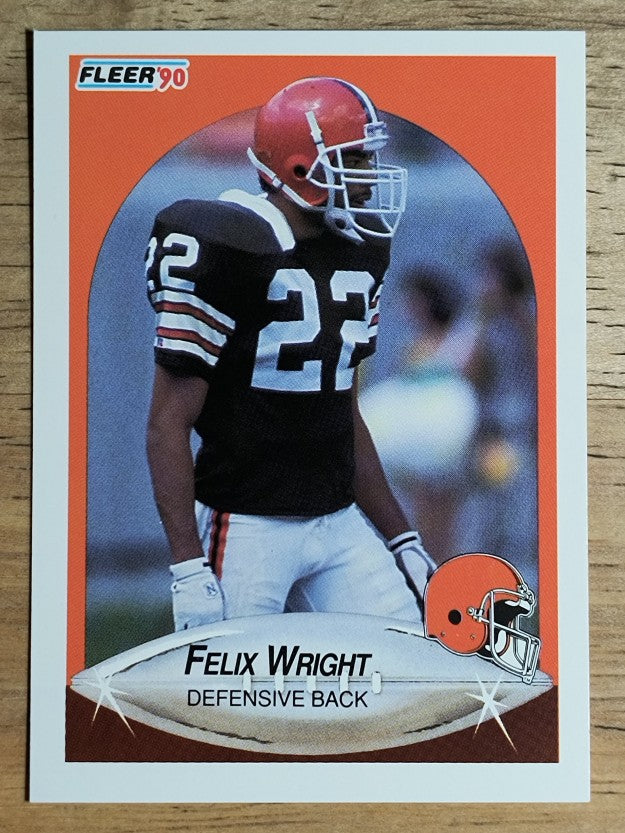 1990 Fleer #60 Felix Wright