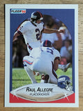 1990 Fleer #61 Raul Allegre