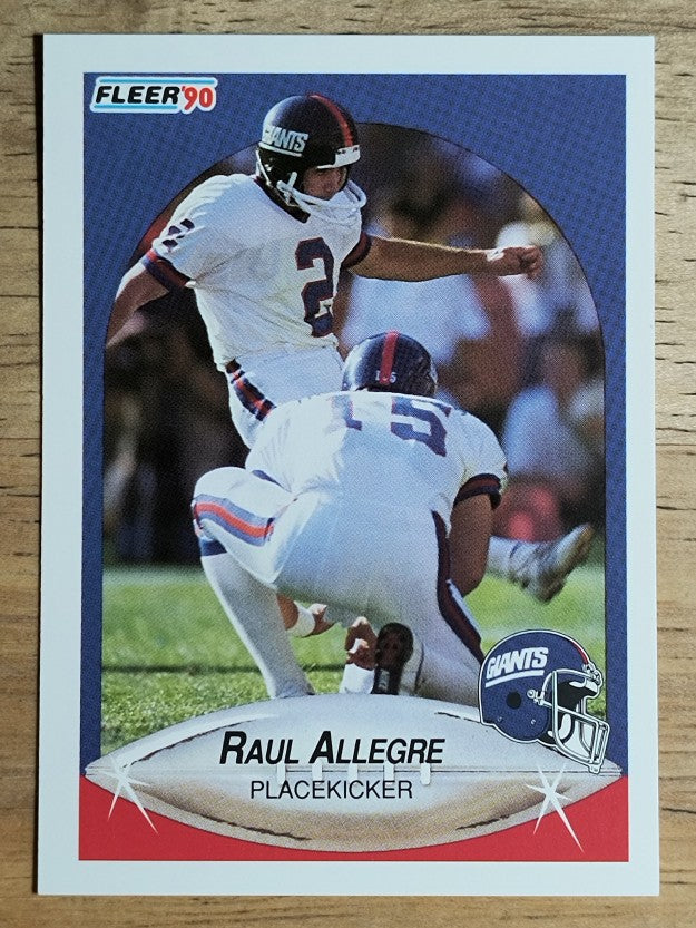 1990 Fleer #61 Raul Allegre