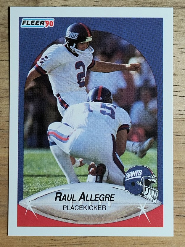 1990 Fleer #61 Raul Allegre