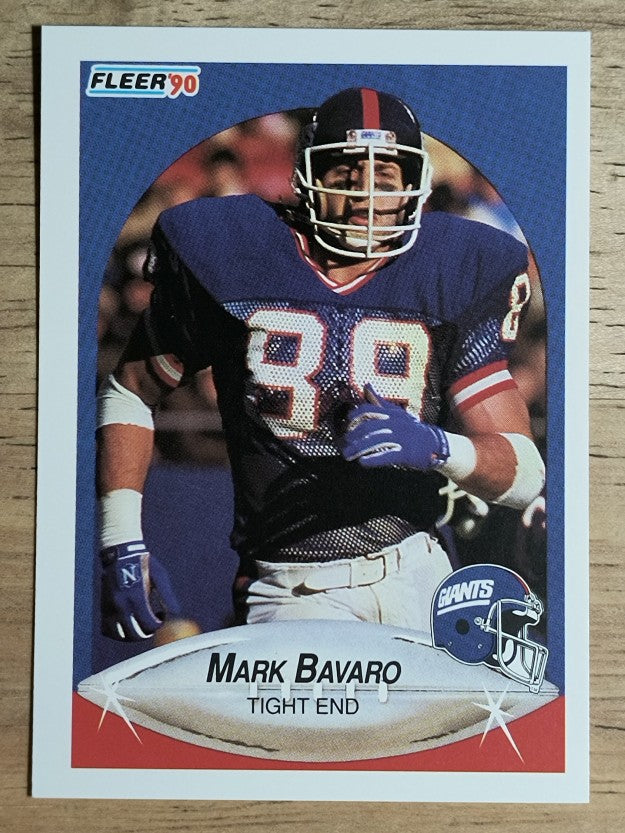 1990 Fleer #64 Mark Bavaro