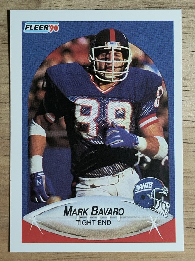 1990 Fleer #64 Mark Bavaro