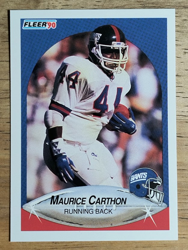 1990 Fleer #65 Maurice Carthon