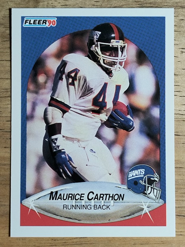 1990 Fleer #65 Maurice Carthon