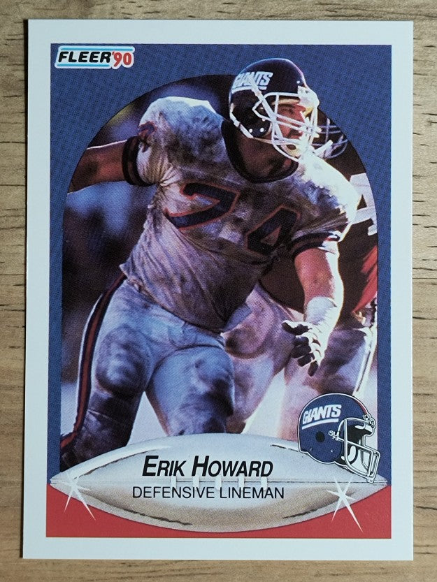 1990 Fleer #68 Erik Howard