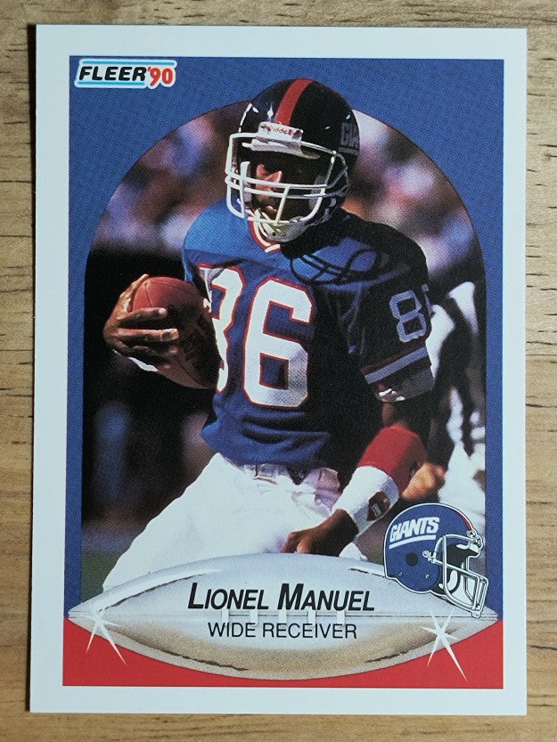 1990 Fleer #71 Lionel Manuel