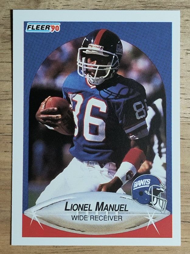 1990 Fleer #71 Lionel Manuel