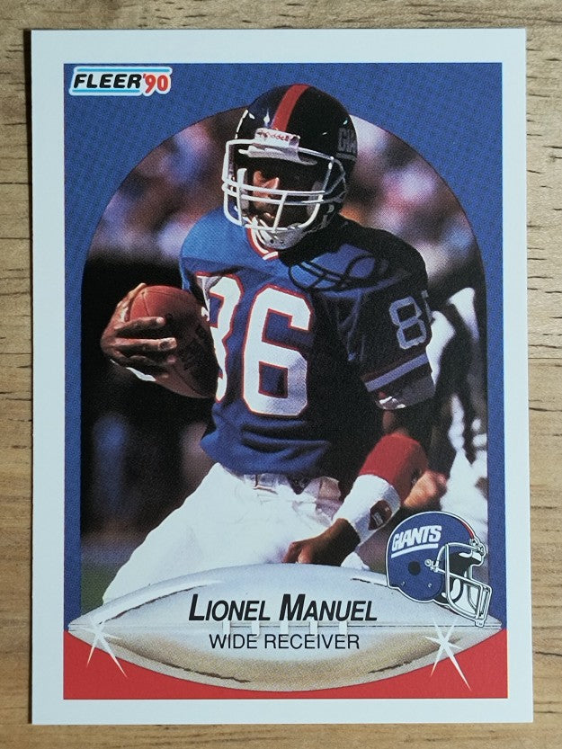 1990 Fleer #71 Lionel Manuel