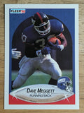 1990 Fleer #73 Dave Meggett