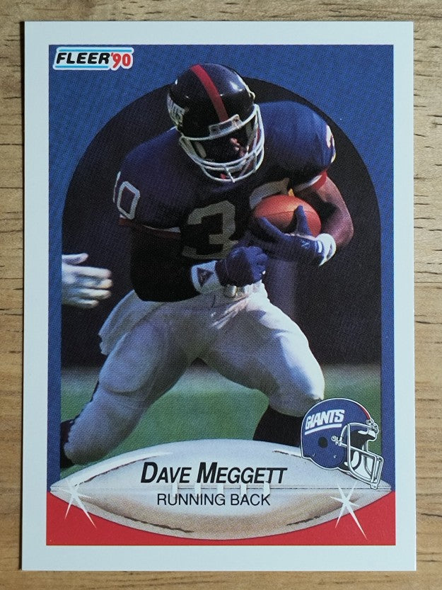 1990 Fleer #73 Dave Meggett