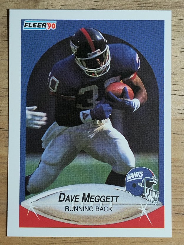 1990 Fleer #73 Dave Meggett