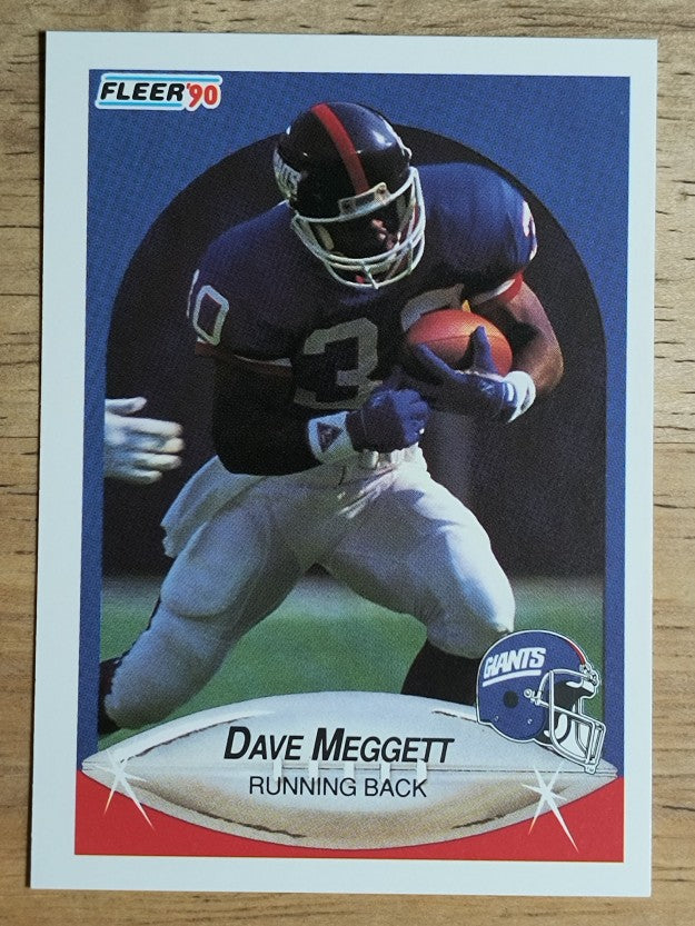 1990 Fleer #73 Dave Meggett