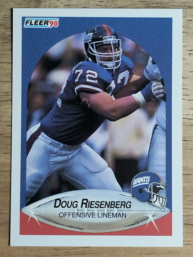 1990 Fleer #75 Doug Riesenberg RC