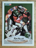 1990 Fleer #83A Ron Heller RC ERR