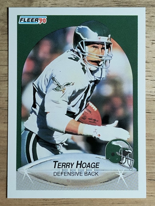 1990 Fleer #85 Terry Hoage RC