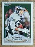 1990 Fleer #85 Terry Hoage RC
