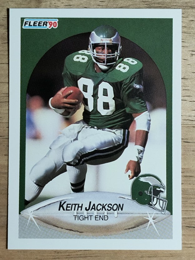 1990 Fleer #86 Keith Jackson