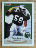 1990 Fleer #87 Seth Joyner