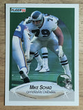 1990 Fleer #89 Mike Schad