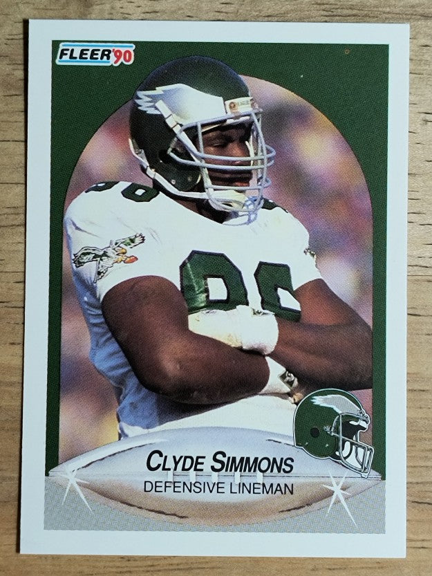 1990 Fleer #90 Clyde Simmons