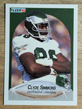 1990 Fleer #90 Clyde Simmons