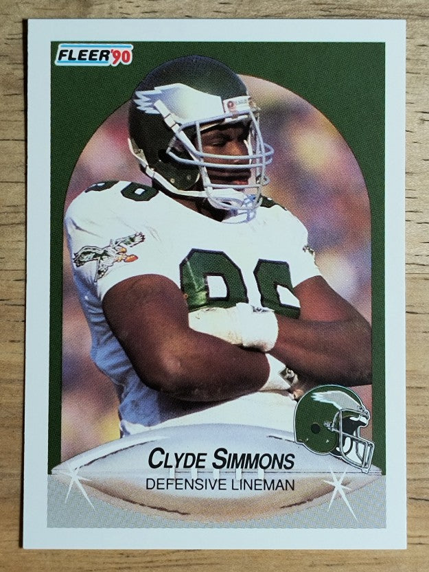 1990 Fleer #90 Clyde Simmons