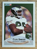 1990 Fleer #90 Clyde Simmons