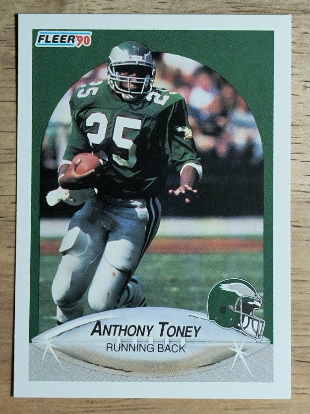1990 Fleer #92 Anthony Toney