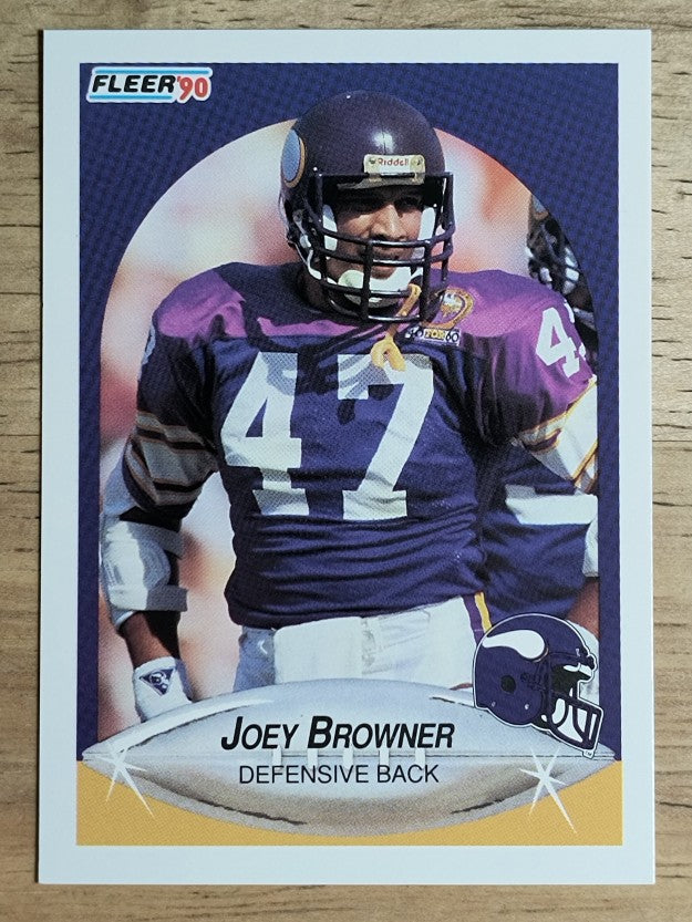 1990 Fleer #95 Joey Browner