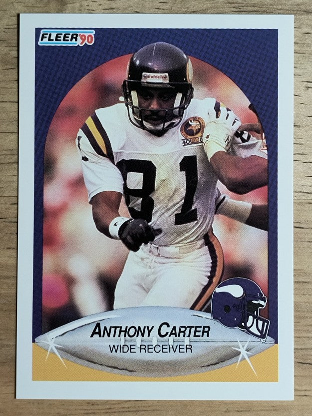 1990 Fleer #96 Anthony Carter