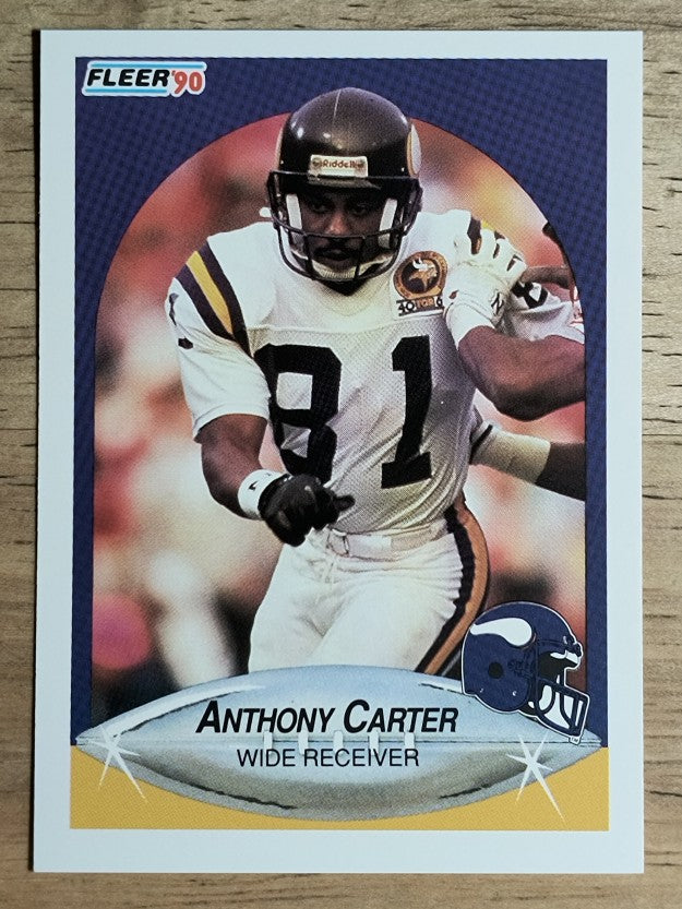 1990 Fleer #96 Anthony Carter