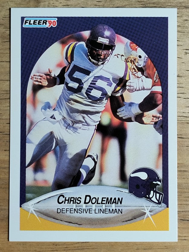1990 Fleer #97 Chris Doleman