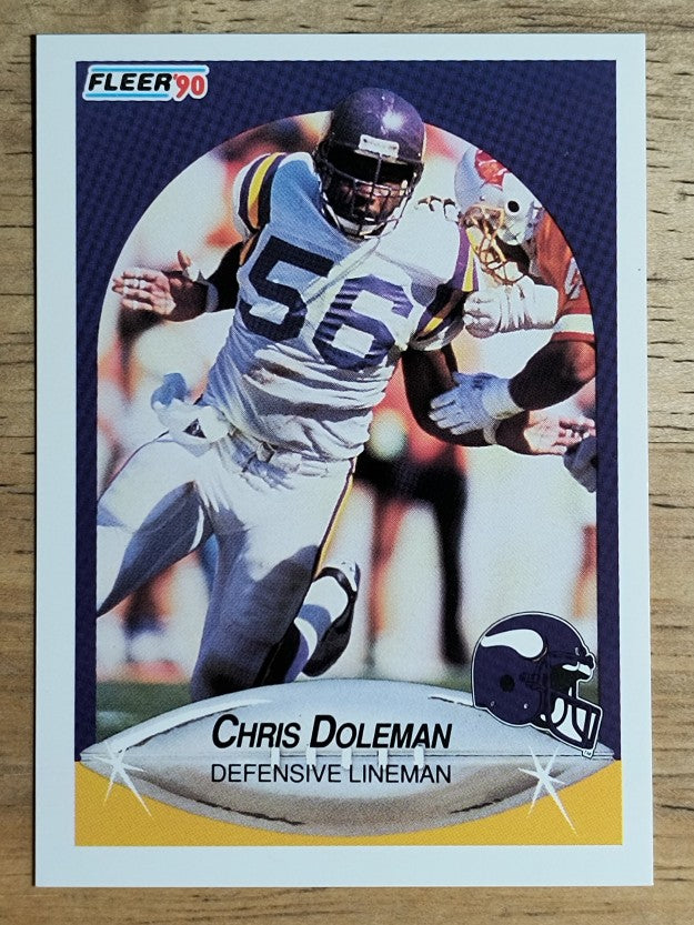 1990 Fleer #97 Chris Doleman