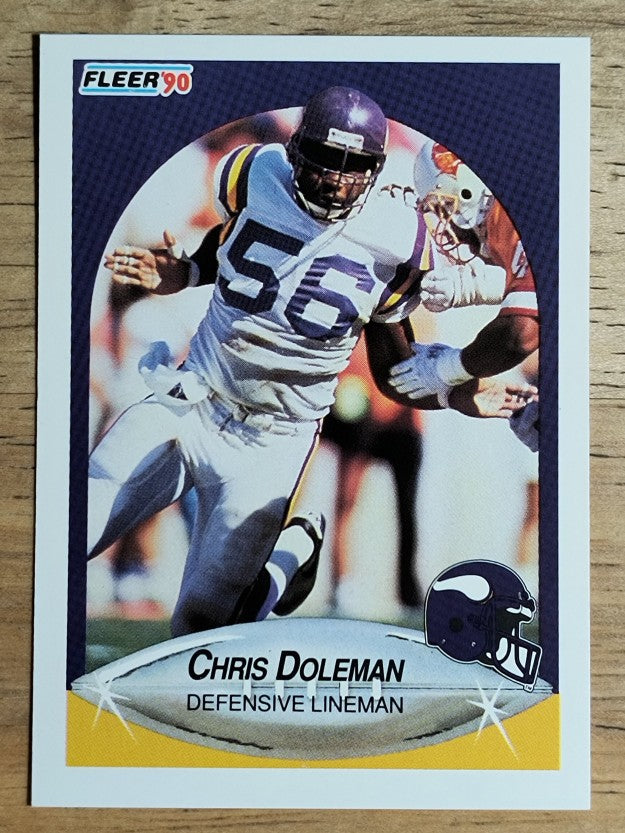1990 Fleer #97 Chris Doleman
