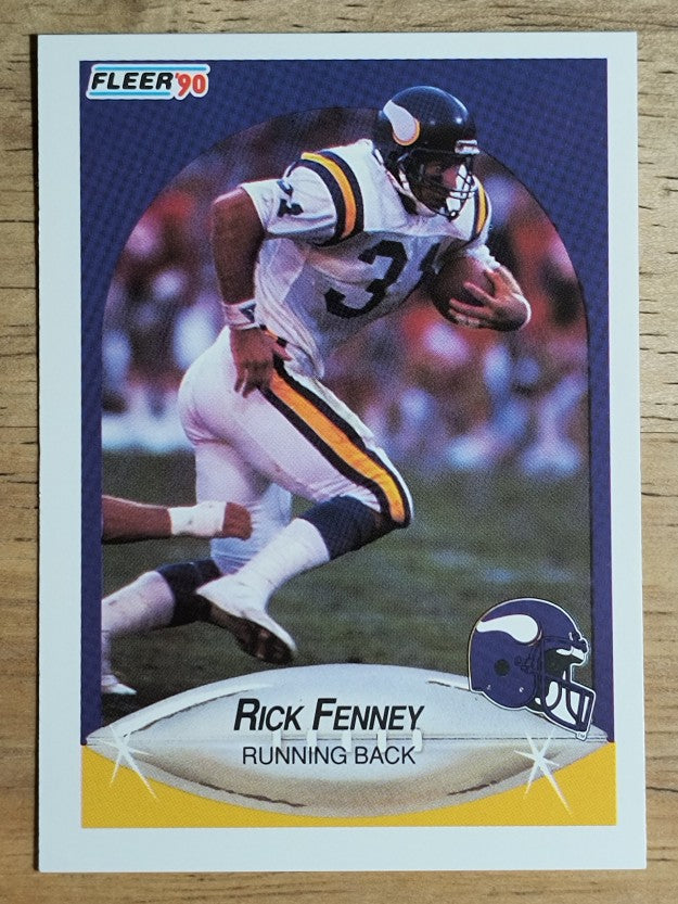 1990 Fleer #98 Rick Fenney