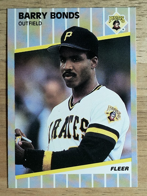 1989 Fleer #202 Barry Bonds