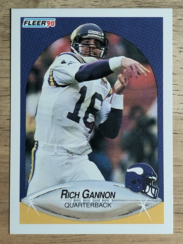 1990 Fleer #99 Rich Gannon RC