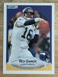 1990 Fleer #99 Rich Gannon RC