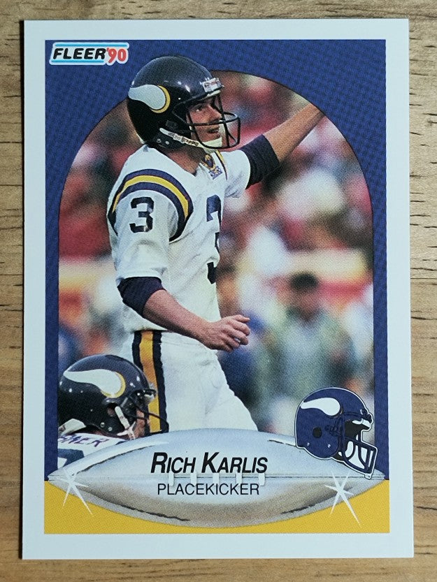 1990 Fleer #102 Rich Karlis