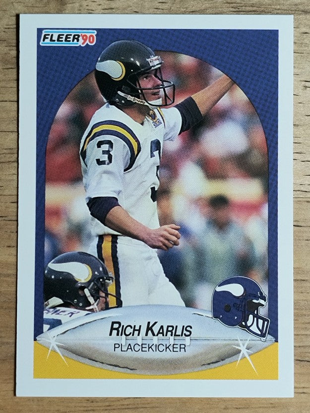1990 Fleer #102 Rich Karlis