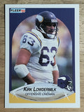 1990 Fleer #104 Kirk Lowdermilk