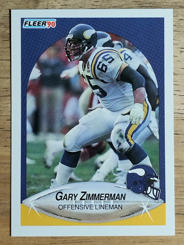 1990 Fleer #109 Gary Zimmerman