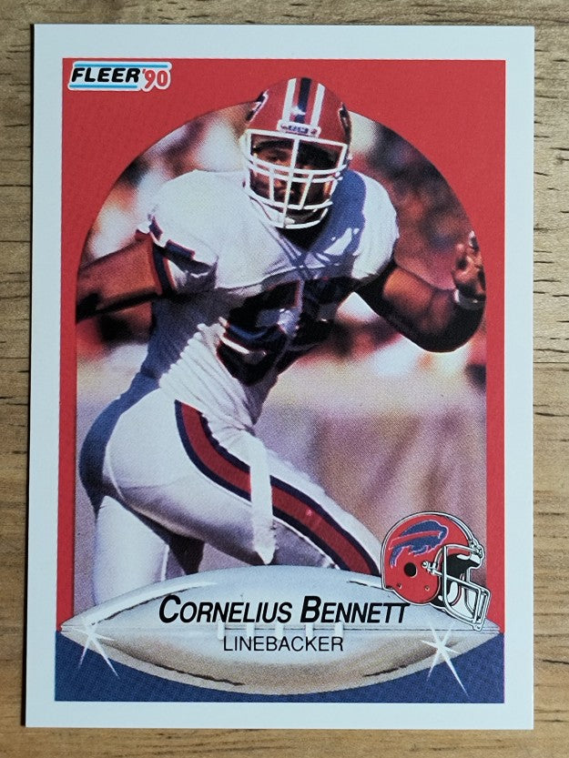 1990 Fleer #111 Cornelius Bennett