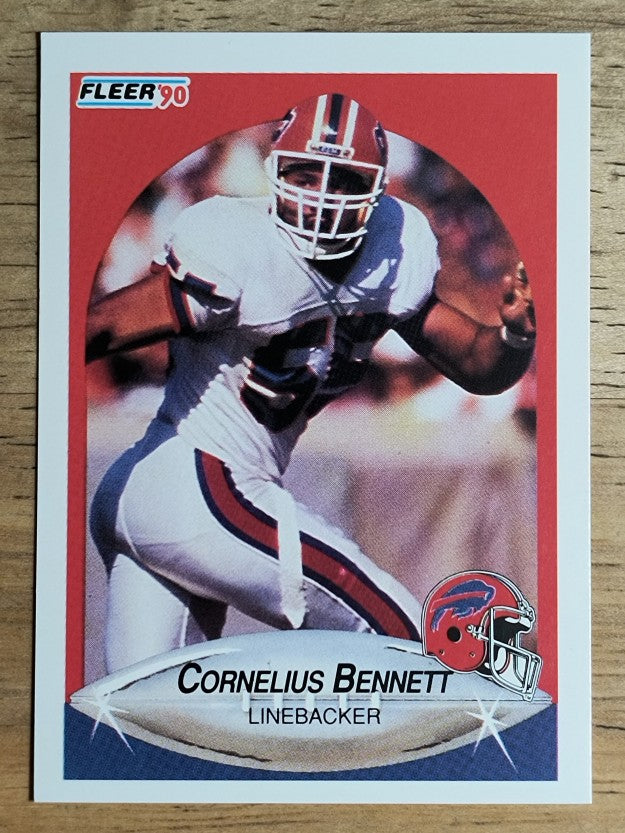 1990 Fleer #111 Cornelius Bennett