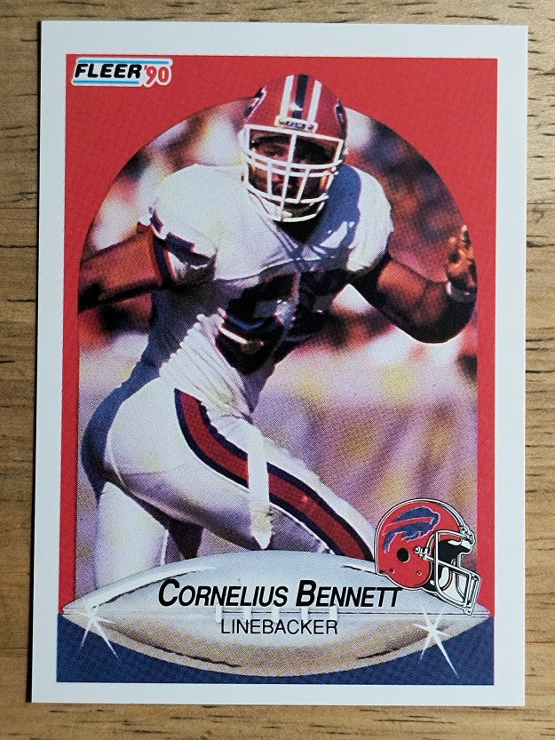 1990 Fleer #111 Cornelius Bennett